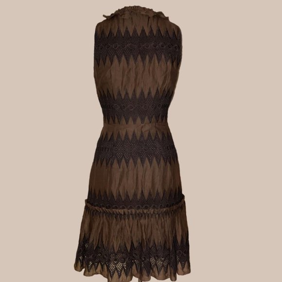 Milly of New York Chocolate Dress - Picture 4 of 5
